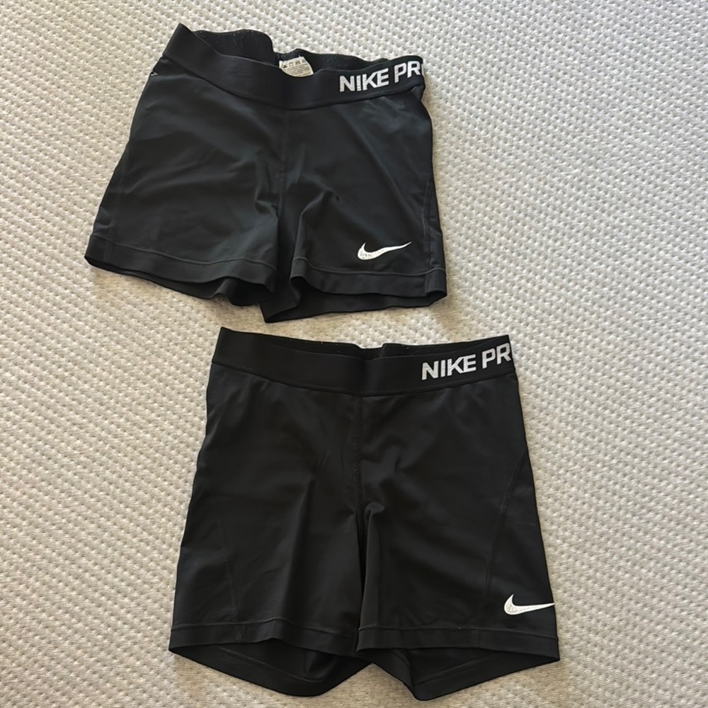 Nike Pro Black Athletic Shorts